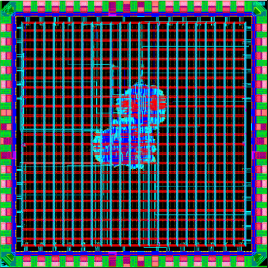 All-digital BLE backscatter ASIC die photo